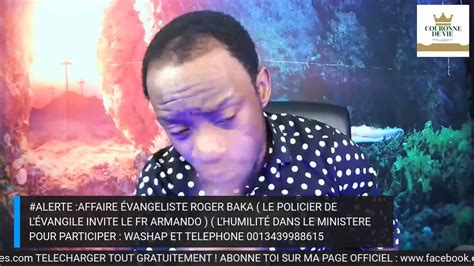 Affaire Roger Baka Le Policier De L Vangile Parle Avec Le Fr Armando