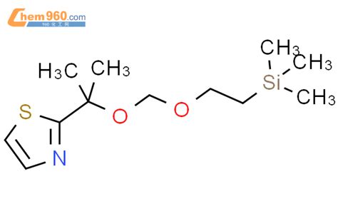 Methyl Trimethylsilyl Ethoxy Methoxy Ethyl Thiazolecas