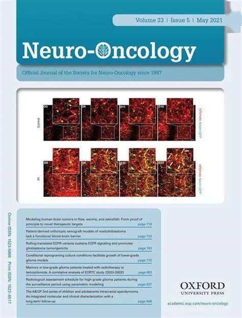 【期刊速览】《neuro Oncology》2021年5月文章环状