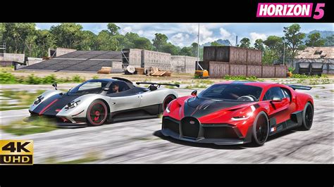 FH5 Epic DRAG RACE Divo Venom GT Regera Jesko Veyron Chiron F1