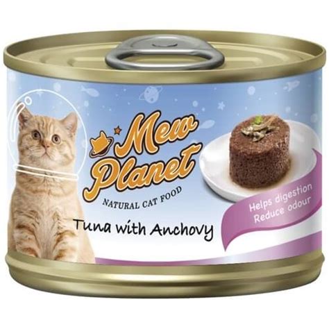 Pettric Mew Planet влажный корм в форме паштета из свежего тунца и ...