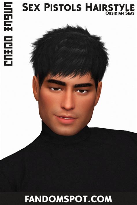 Sims 4 Male Alpha Hair Cc The Ultimate Collection Artofit