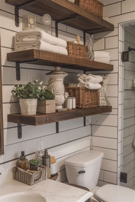 Creative Small Bathroom Shelf Ideas That Look Gorgeous