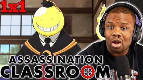 Mach 20 Assassination Classroom Season 1 Episode 1 Reaction YouTube