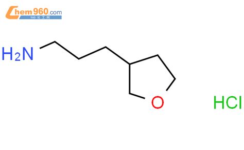 1185296 74 5 3 Tetrahydro furan 3 yl propylamine hydrochloride化学式结构式