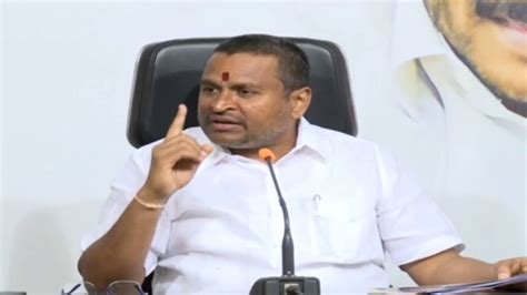 Minister For Endowments Sri Vellampalli Srinivas Press Meet From Party