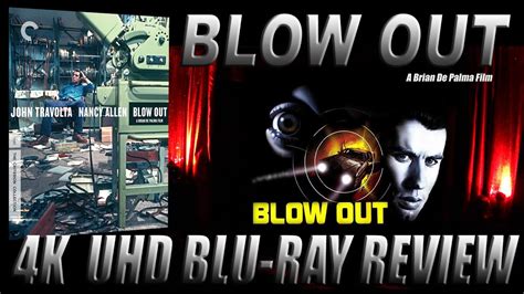 Blow Out 4k Uhd Blu Ray Review From Criterion Collection Youtube