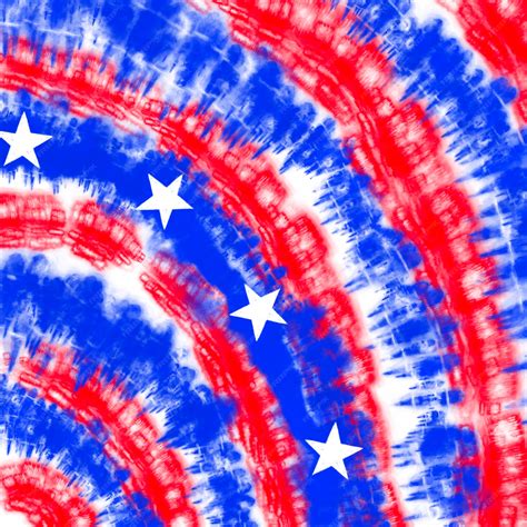 Premium Photo Tie Dye American Flag Background Red And Blue Color