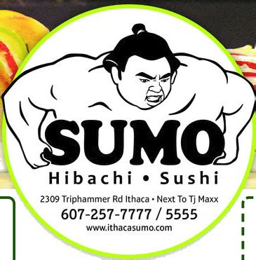 Menu For Sumo Japanese Sushi And Hibachi Grill In Ithaca Ny Sirved