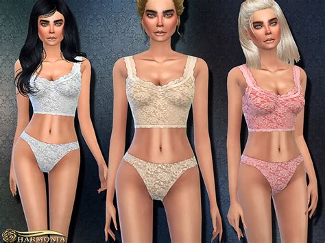 Sims 4 Cc S The Best Underwear By Harmonia