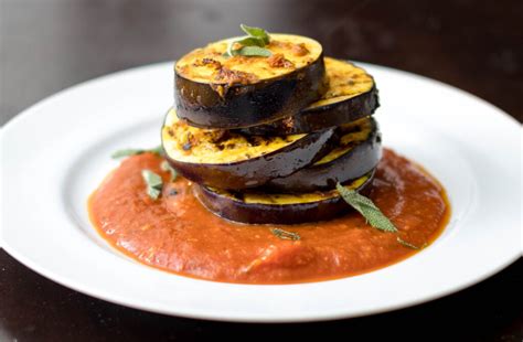 Grilled Eggplant Steaks With Marinara Sauce Prepyoself