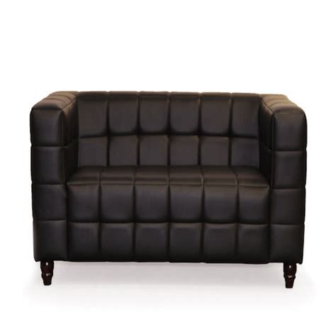 Black Leather Loveseat