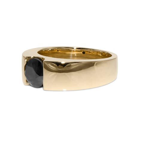 Black Diamond Ring - Ebbeke & Co Jewellers