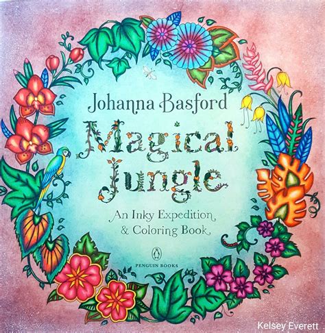 Johanna Basford Magical Jungle Colored Pages