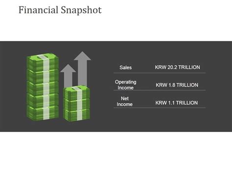 Financial Snapshot Ppt Powerpoint Presentation Model Themes