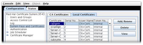 176 Managing The Certificate Database Red Hat Product Documentation