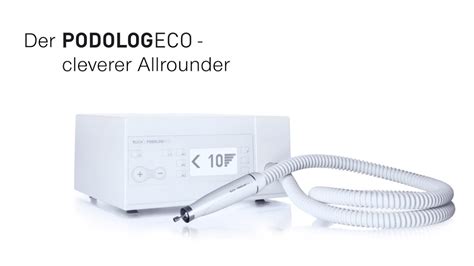 PODOLOG ECO Fußpflegegerät - der clevere Allrounder - YouTube