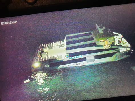 Ferrybalear Accidente Del Eco Lux De Bale Ria Entre Ibiza Y Formentera