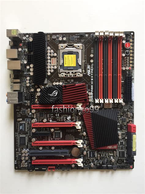 Asus Rog Rampage Iii Extreme R3e X58 Ich10r Intel Lga1366 Desktop Motherboard Ebay