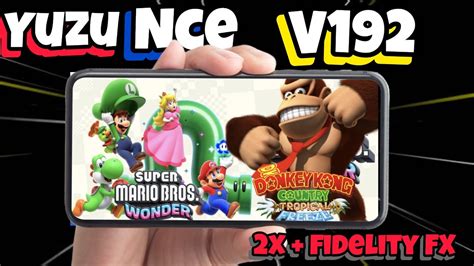 SAIU AGORA YUZU NCE V192 POCO F5 TESTE JOGOS SUPER PESADOS Mario