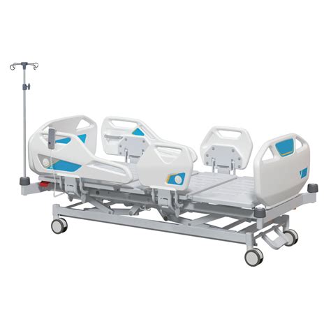 Electric Five Functions Icu Hospital Bed With Remote Control And