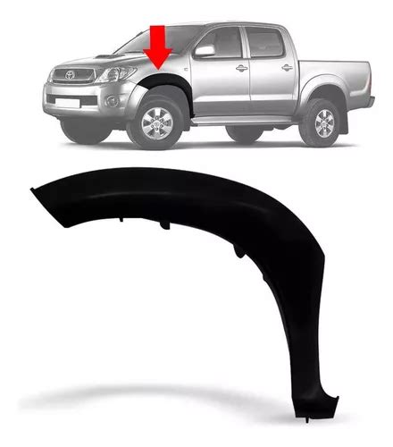 Moldura Guardabarro Delantero Toyota Sw4 2005 2006 Izquierda