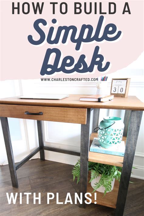 How To Build A Simple Diy Writing Desk Woodworking Plans