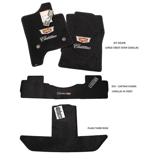 Cadillac Escalade ESV Floor Mats Set 2015 2024 Premium Upgrade