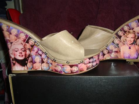 Marilyn Monroe size 9. | Marilyn monroe size, Designer shoes, Custom shoes