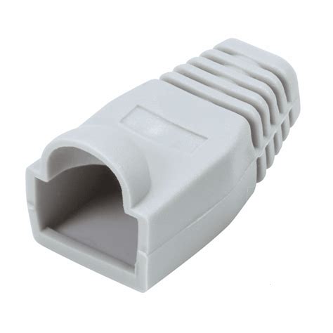 Ppm Cat6 Rj45 Shielded Connectors And Boots Pack Of 10 Ppm Audio Visual