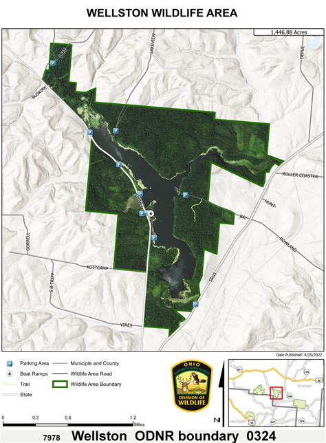 q Wellston – Ohio Hunting Maps – 1400+ page Map Guide to Public Lands