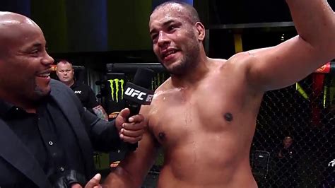 Rodrigo Nascimento Octagon Interview Ufc Vegas Youtube