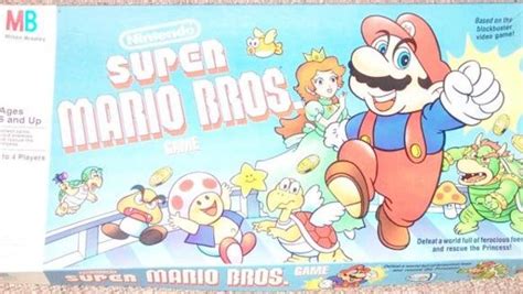 Super Mario Bros Board Game Super Mario Bros Bros Mario Bros