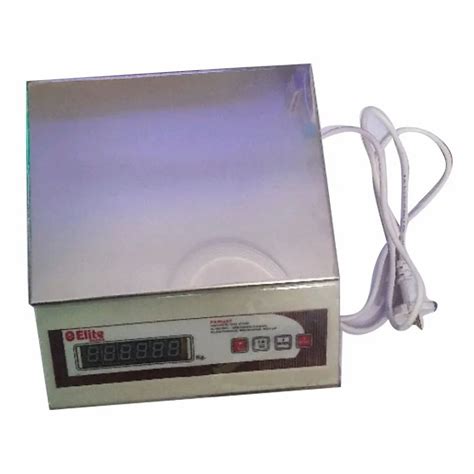 Elite Steel Electrical And Battery Weighing Scale 30 Kg For Measuring