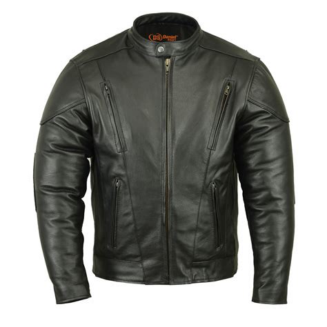 Big And Tall Leather Motorcycle Jackets For Men