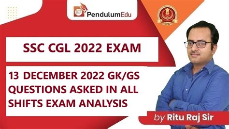 13 December 2022 Ssc Cgl Questions Asked Ssc Cgl 2022 Exam Analysis Ssc Cgl 2022 Exam Review