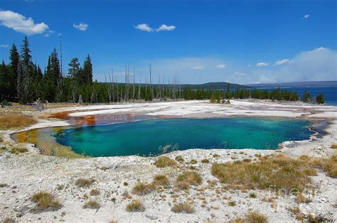 Yellowstone West Thumb Abyss Pool Photograph By Debra Thompson Fine