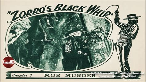 Zorros Black Whip Complete Serial All 12 Chapters George Lewis