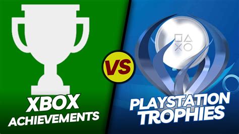 Xbox Achievements Vs Playstation Trophies Youtube