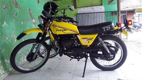 Restorasi To Original Suzuki Ts 100 Tahun 1980 YouTube