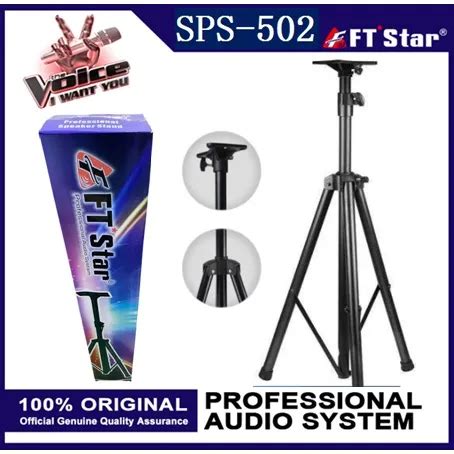 Sps Djustable Speaker Stand Professional Tripod Base Speaker Stand