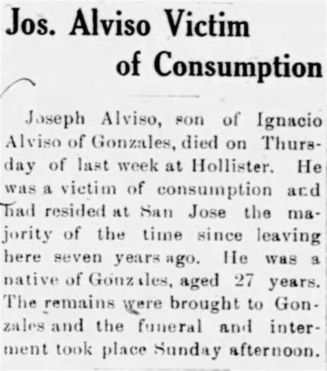 Joseph Alviso 1887 1914 Memorial Find A Grave