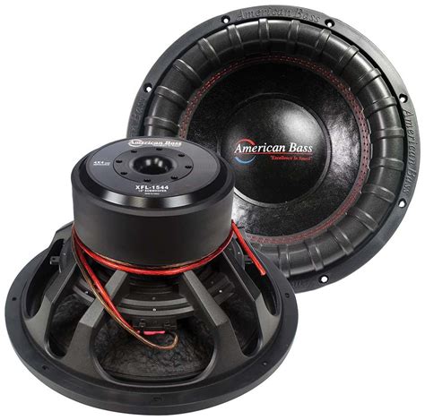 American Bass Xfl 1544 15 Inch Subwoofer 1500 Watts Rms 3000 Watts Max Power 1 4