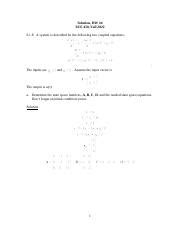 Sol Hw F Doc Solution Hw Ece Fall A System