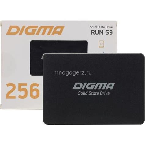 Купить SSD накопитель Digma Run S9 DGSR2256GS93T 256ГБ, 2.5", SATA III ...