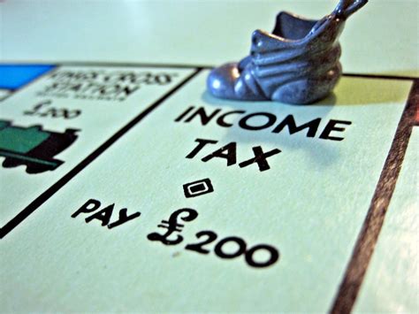 Tax | Income tax on the monopoly board. Like much of our wor… | Flickr
