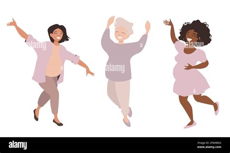 Diversity Dance Group Stock Vector Images Alamy