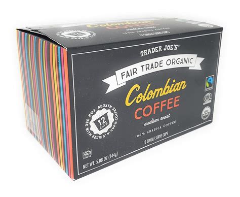 Trader Joes Fair Trade Organic Colombian Coffee Medium Roast 100 Arabica Coffee