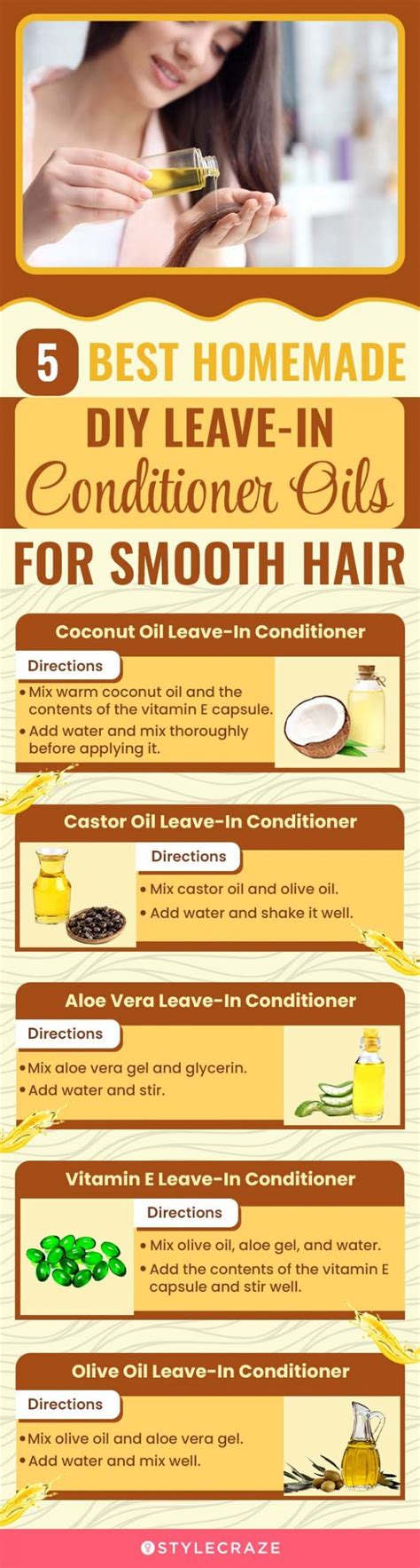 15 Easy Diy Leave In Conditioner Recipes For Smooth Hair