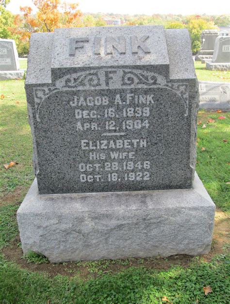 Jacob A Fink Find A Grave Memorial